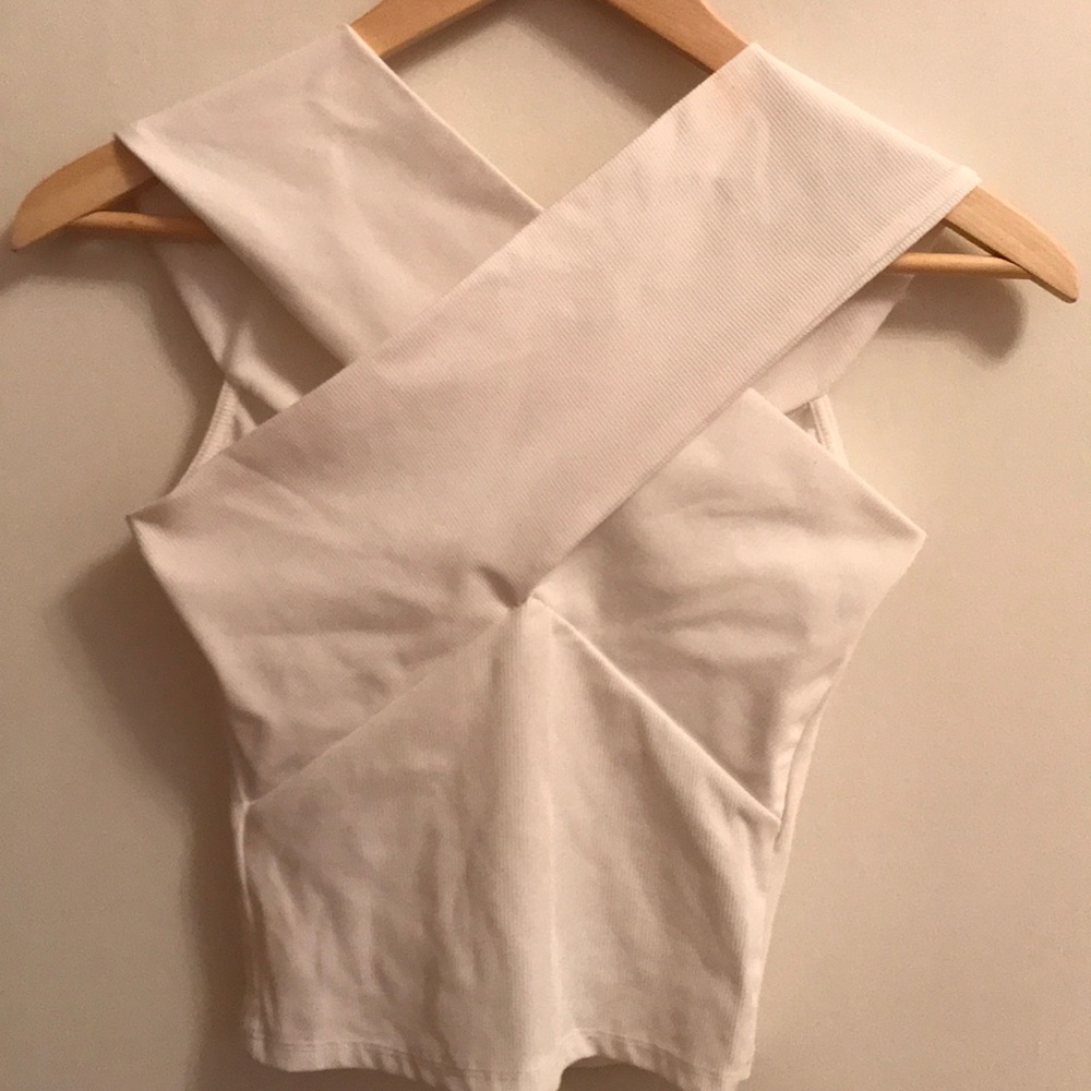 Zara Off The Shoulder Crop Top